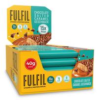 Fulfil Vitamin & Protein Bar Chocolate Salted Caramel 40G X 15 Pieces