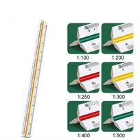 Stationery 30cm Triangular Scale Ruler Technical Drawing Drawing Ruler Measuring Architect Ruler School