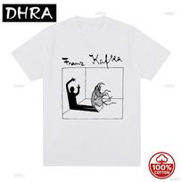The Metamorphosis T-shirt Franz Kafka 100% Cotton Unisex Loose Soft Oneck 2026 Summer Funny Breathable Casual Vintage Tshirt L