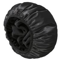 EVA Exterior Shower Cap Terry Cloth Lined Shower Hair Cover Bathroom Supplies Bath Hair Cap  Hair juoda