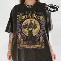 Hocus Pocus Sanderson Sisters Vintage Halloween T-Shirt S gray