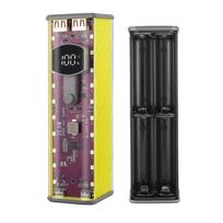 LED Screen 18650 Battery Storage Box Fast Charging Fast Charging Power Bank Kit  For DIY 22.5W juoda