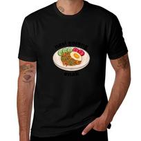 Nasi Goreng Enak Tshirt Soft Basic Cotton Short Sleeve Tee XL black