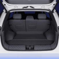 For GAC Aion i60 EV Car Styling Fully Enclosed Trunk Pad Leather Trunk Mat Backrest Pad Auto Modification Premium Accessories black
