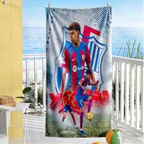 Yamal Lamine Gonalons Fc Barcelona Beach Towel Super Soft Microfiber Quickdry Fabric Comfortable Lightweight 70cmx140cm(27x55inch)