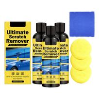 Car Scratch Remover Kit 100ml with Microfiber Cloth for Clear Coat One Size