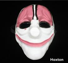 Payday 2 Helovino Baisios Kaukės Dallas/Wolf/Chains/Hoxton Klounų Kaukės Karnavalui Baisios Klounų Kaukės