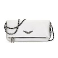Fashionable Retro Ladies Chain-Shoulder Square Bag Luxury Textured Crossbody Shoulder Bag Women Handbags and Purses Underarm Bag white