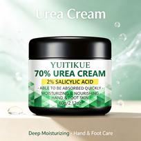 70 Urea 2% Salicylic Acid Foot Hand Cream Remove Dead Skin Soften Calluses Hydrate Chapped Dry Skin Fast Absorb Body Lotion black