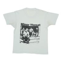vintage 1980s Minor Threat Shirt 130 white