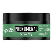 Got2B Phenomenal Texture Clay Matte Hair Wax 100Ml black