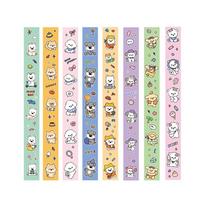 540 Sheets Colorful Star Origami Paper Single Sided Art Craft Star Paper Strip Cartoon Best Wishes Folding Star Kids Gift