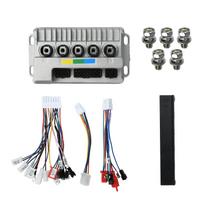 36V/48V/60V/64V Sine Wave Speed-Boosting Controller 25-30A 500-1000W Electric Vehicle Controller for E-bike E-scooter Conversion