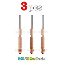 For Creality K1 Max K1C K2 SE Ender-3 V3 Quick-Swap Nozzle 0.2/0.4/0.6/0.8mm Hardened Steel Nozzle Upgraded High-Speed Printing 0.6mm
