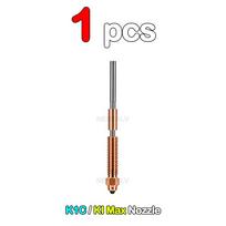 For Creality K1 Max K1C K2 SE Ender-3 V3 Quick-Swap Nozzle 0.2/0.4/0.6/0.8mm Hardened Steel Nozzle Upgraded High-Speed Printing 0.2mm