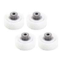 4PCS Meat Grinder Gears Multiple Speed Adjustable Easy Cleaning Meat Mincer Machine Gear for Food Processor white