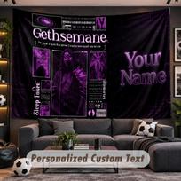 Sleep Token Personalized Tapestry Support Custom Name, Wall Art Home Decoration 100cmx150cm