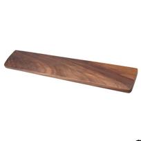 Wooden Keyboard Wrist Rest Ergonomic Comfortable Anti Slip Walnut Wood Mechanical Keyboard Palm Rest For Office brown