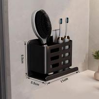 Bathroom Shelves Multifunctional Washbasin Storage Tube Toothbrush Razor Storage Rack Wall-Mounted Bathroom Supplies S juoda