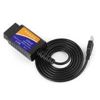 V1.5 Version OBD2 Diagnostic Cable Plug And Play OBDII Scan Tool  Auto Repair Shop v1.5 version black