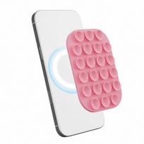 Removable Magnetic Suction Cup Mount Silicone Phone Holder Bestseller Phone Mount  Hands-Free rožinė