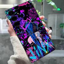 Graffiti Arcane Jinxs Phone Case For Samsung S 24 Fe 25 Ultra Plus 20 Lite 21 30 22 23 24 22 Ultra 5G Fundas Samsung S24 Plus black