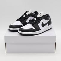 DC0774-101 Nike Air Jordan 1 Low Baltas Juodas Panda (Moteriškas) 10W black