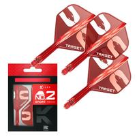 TARGET Darts The Asp Nathan Aspinall Flight Shaft System 3 Pack K-Flex red