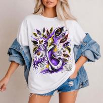 The Amazing Digital Circus Kinger Graphic Tshirt Unisex Unisex Summer 100 Cotton Clothing Cartoon Short Sleeve Tops Streetwear 4XL black