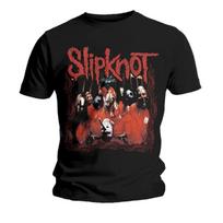 Slipknot Group Shot Corey Taylor Joey Jordison Official Unisex T-Shirt M black
