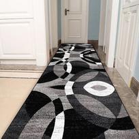 Europos geometrinis koridoriaus kilimas Modernus dekoras Prieškambario kilimai Ilgas takelis Namų grindų kilimėlis Svetainės Miegamojo Lovos šono kilimas 90x200cm 35.4x78in