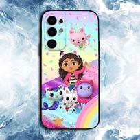 Cartoon Gabbys Dollhouse   Phone Case For Samsung S25,S24,S23,S22,S21,S20,Plus,Fe,Lite,Others Black Cover Samsung S235G gray