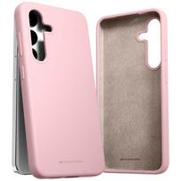 Mercury silikoninis dėklas Samsung S24 S921 rožinės spalvos