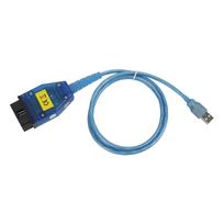 K D CAN OBD2 Cable FT232RL Chip with Switch USB Interface Replacement for E60 E61 E70 E81 8 Pin K LINE Protocol gray