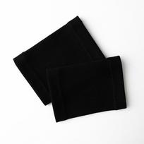 Grynos medvilnės riešo apsauga moterims Heattech riešo apsauga sąnarių pirštinės riešo apsauga vyrams pavasario ir vasaros plonas ilgas rankos movas [Short 10cm] Black M white