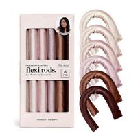 Heatless Hair Curler - Satin Covered Heatless Hair Curlers for Long Hair Flexi Rods for Heatless Curls for All Hair Types Hair Curlers To Sleep