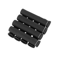 8pcs/SET Spark Wire Heat Shield Sleeve 2500° Spark Boot Protector Wrap 6.3Inch 160MM Spark Boots Black, Red juoda