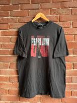 Vintažinis 90-ųjų Pearl Jam Ten Tour Roko Grupės Marškinėliai L juodi Unisex Marškinėliai M black