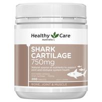 Healthy Care Žuvies kremzlių 750 mg 200 tablečių