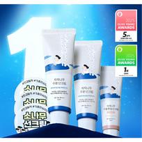 [ROUND LAB] Birch Moisturizing Sun Cream Awards Limited Set 50 ml + 50 ml (+ Tone-Up Sun Cream 30 ml + Pine Sun Cream 1.5 ml x 3) blue