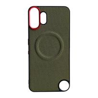 For Nothing CMF Phone 2 Pro Case Magsafe Metal Alloy Camera Protection Independent Buttons Vegan Leather  Case Cover Artificial leather&Nothing CMF Phone 2 Pro black