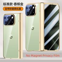 For Google Pixel 10 Pro Fold Case Magsafe Clear Spring Hinge Lens Screen Protector Full Protection All-inclusive Cover PC&Google Pixel 10 Pro Fold