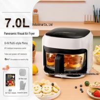 LISM 7L Multi-functional Steam Air Fryer balta spalva