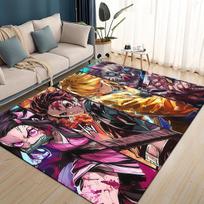 27 Stiliaus Demonų S-žudikas Animacinis Kamado Nezuko Anime Kilimas Svetainei Miegamajam Namų Sofos Dekoravimui, Neslystantis Grindų Kilimėlis 40x60cm( 15x23in )