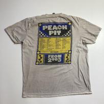 peach pit tour indie pop surf rock band tee size xl S gray