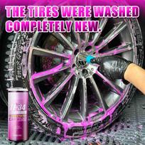 Car High Foam Pre-wash Liquid Car Wash Water Wax Decontamination Car Window Cleaning Paint Cleaning Car Wash Liquid 100ml One Size rožinė
