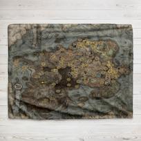130×150cm Žaidimai Eldens Flanelinis pledas Pliušinis Miegamojo Sofos kilimėlis Svetainei Biurui Miegamajam Gimtadieniui Namams Kelionei Poros Dovanos 75x90cm black