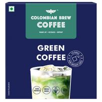 Colombian Brew Coffee Green Coffee Powder, Assorted Hot & Cold Brew 10 Bags blue