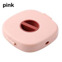 Portable Round USB Cable Winder Small Cable Organizer Rotating Data Cable Organizer Mobile Phone Mobile Charging Cable Winder brown
