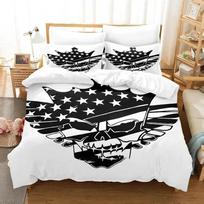 Cody Rhodes American Nightmare Bedding Set Bedroom Soft Modern Bedspreads Comefortable Duvet Cover Quilt Cover And Pillowcase 70x133cm 3pcs black